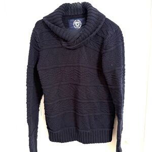 American Eagle Outfitters Navy Knit Sweater